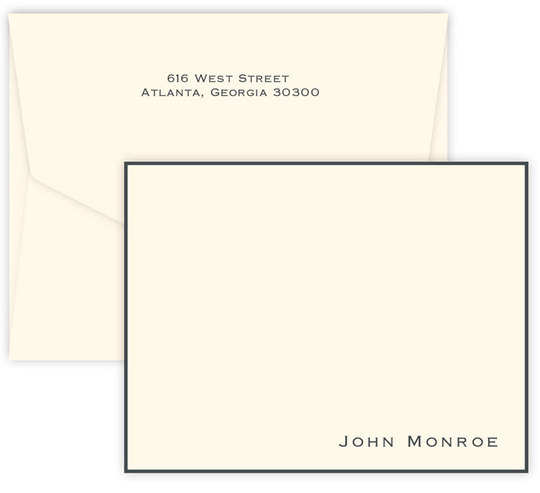 Triple Thick Torreon Flat Note Cards